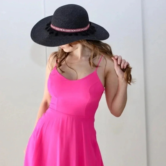 Boho fringe beach hat - Picture 3 of 14